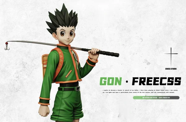 Taking Fishing Rod Gon Freecss – HUNTER X HUNTER – Cross Studio 5