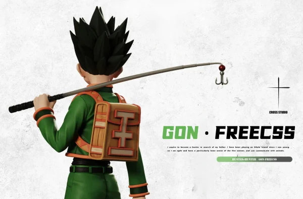 Taking Fishing Rod Gon Freecss – HUNTER X HUNTER – Cross Studio 7