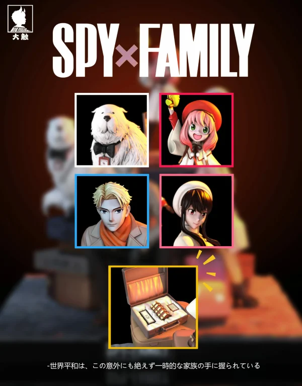 Whole Family SPY X FAMILY Big Feeler Studio 3