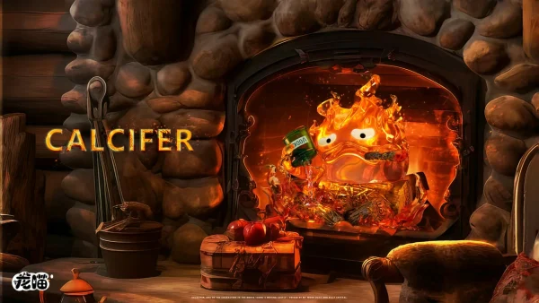 Calcifer with LED LongMiao Studio 3