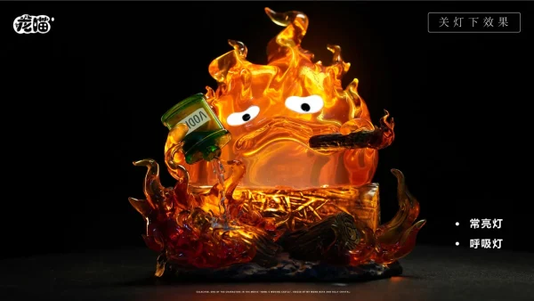 Calcifer with LED LongMiao Studio 4