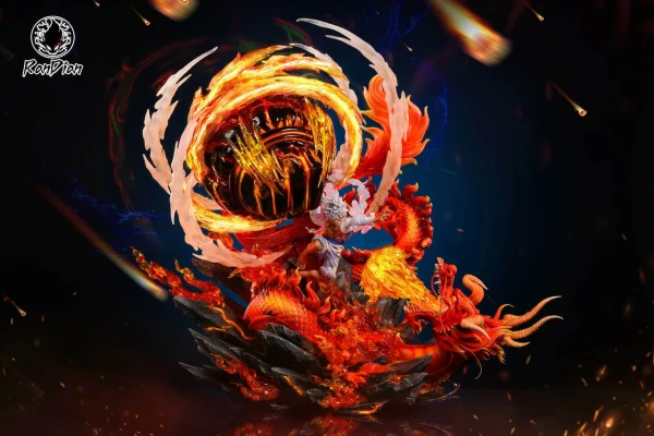 Luffy vs Fire Dragon - RanDian Studio [Pre-sale]