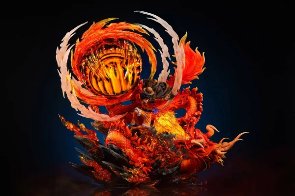 Luffy vs Fire Dragon - RanDian Studio [Pre-sale] - Image 2