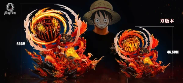 Luffy vs Fire Dragon RanDian Studio 6