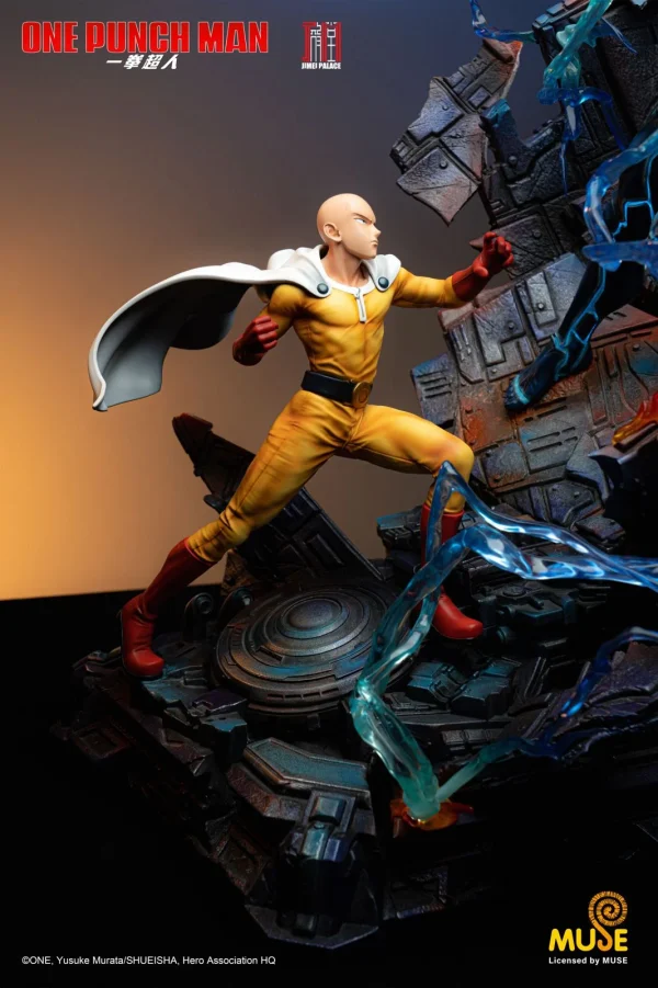 Saitama VS Boros with LED–One Punch Man–JM Palace Studio 2