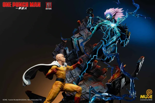 Saitama VS Boros with LED–One Punch Man–JM Palace Studio 4