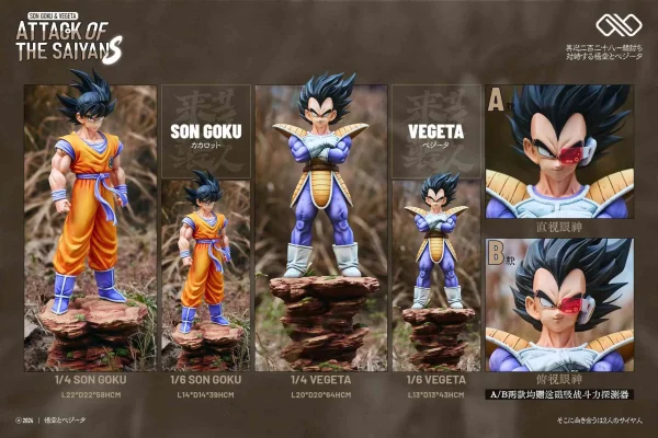 Saiyan Coming Series Son Goku Vegeta – Unlimited Studio 1