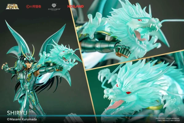 Dragon Shiryu with LED – Zodiakos Studio [Pre-sale] - Image 3