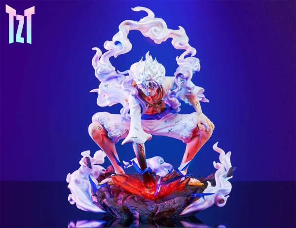 Gear 2 Nika Monkey D. Luffy with LED – TZT Studio [Pre-sale] - Image 2