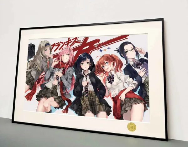 Kokoro & Zero Two & Ichigo & Miku & Ikuno Decorative Painting – H2 Studio [Pre-sale] - Image 3