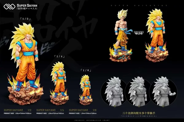 Super Saiyan 3 Son Goku – Unlimited Studio [Pre-sale] - Image 8