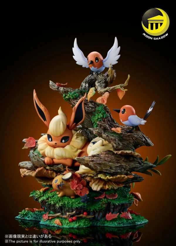 Natural Series Flareon & Cyndaquil & Dedenne & Fletchling – Moon Shadow Studio [Pre-sale] - Image 5