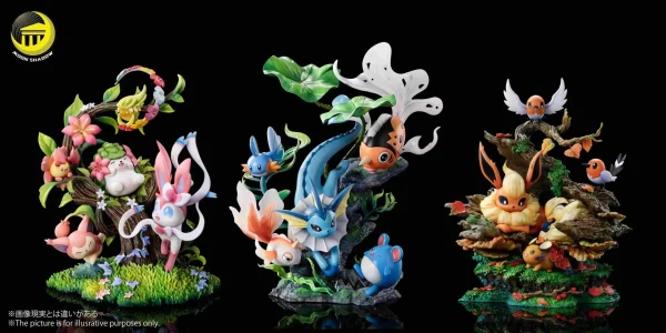 Natural Series Flareon & Cyndaquil & Dedenne & Fletchling – Moon Shadow Studio [Pre-sale] - Image 7