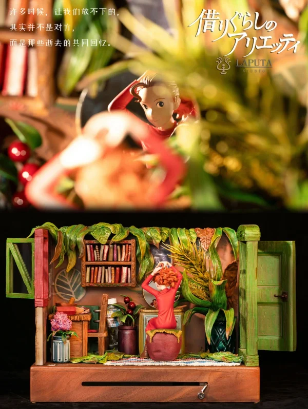 The Borrower Arrietty Music Box - LAPUTA Studio [Pre-sale] - Image 3