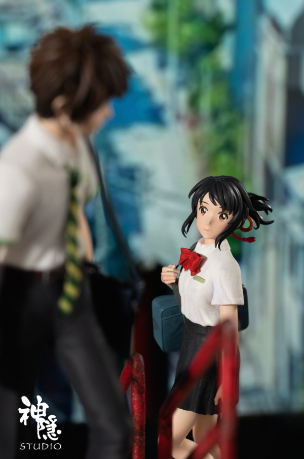 Mitsuha Miyamizu & Taki Tachibana with LED - ShenYin Studio [Pre-sale] - Image 5
