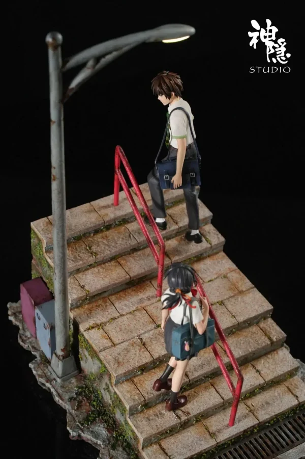 Mitsuha Miyamizu & Taki Tachibana with LED - ShenYin Studio [Pre-sale] - Image 7
