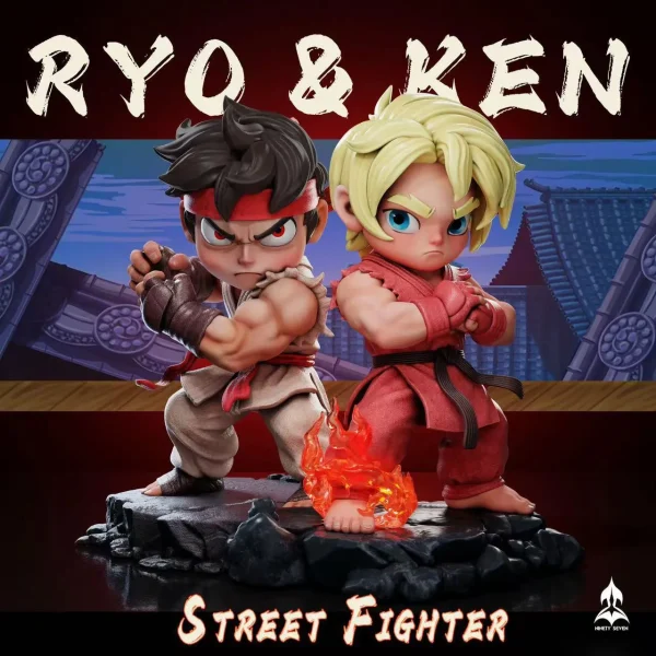 Q Version Ryu & Ken - NINETY SEVEN Studio [Pre-sale]