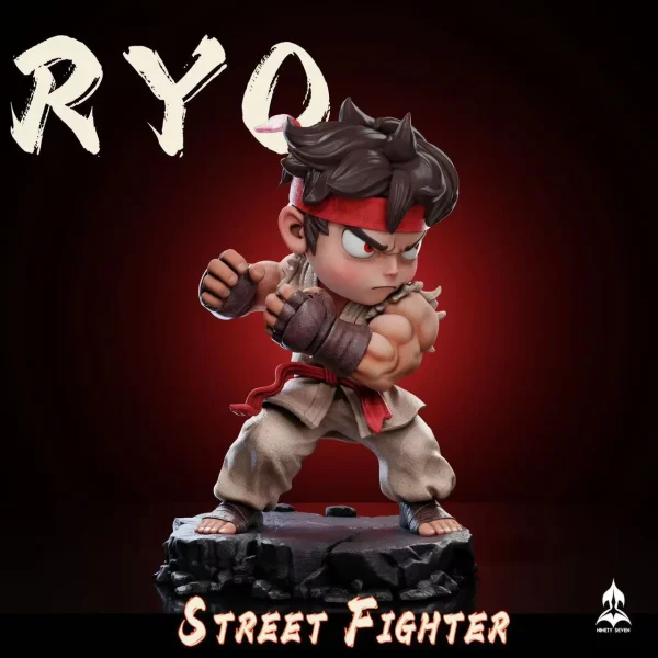 Q Version Ryu & Ken - NINETY SEVEN Studio [Pre-sale] - Image 4