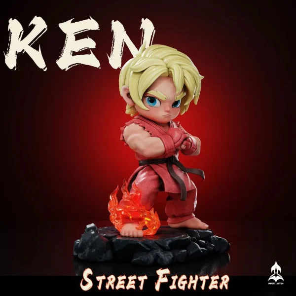 Q Version Ryu & Ken - NINETY SEVEN Studio [Pre-sale] - Image 3