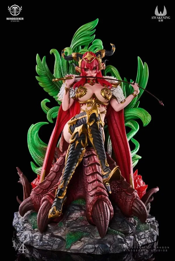 Red Dragon Queen with LED – windseeker Studio [Pre-sale] - Image 2