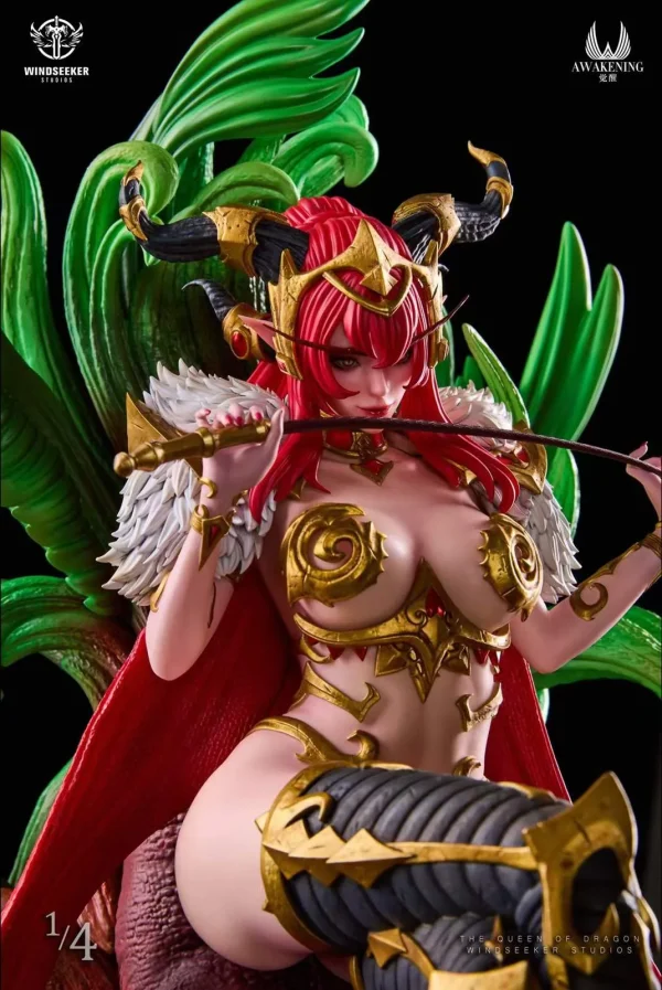 Red Dragon Queen with LED – windseeker Studio [Pre-sale] - Image 6