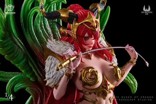Red Dragon Queen with LED – windseeker Studio [Pre-sale] - Image 8