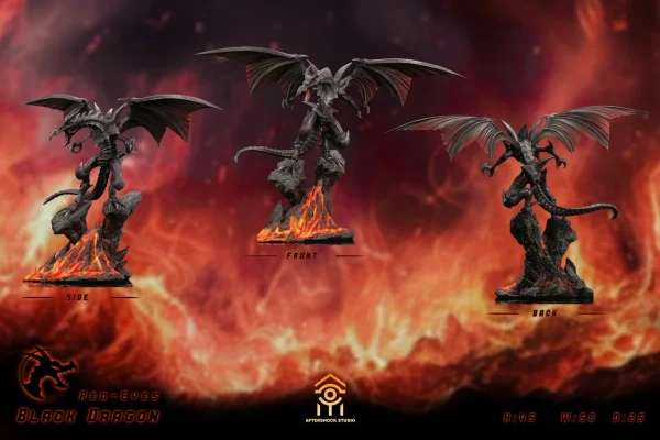 Blue-Eyes White Dragon & Red- Aftershock Studio [Pre-sale] - Image 9