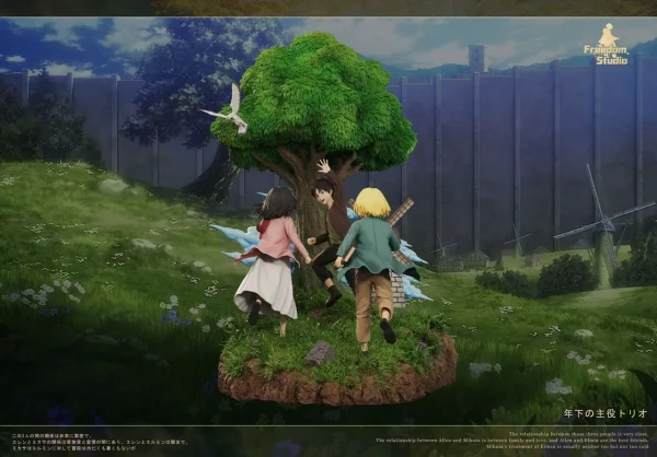 Childhood Eren & Armin & Mikasa - Freedom studio [Pre-sale]