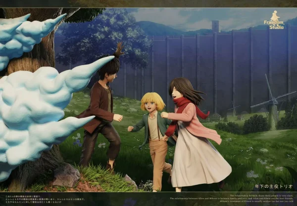 Childhood Eren & Armin & Mikasa - Freedom studio [Pre-sale] - Image 2