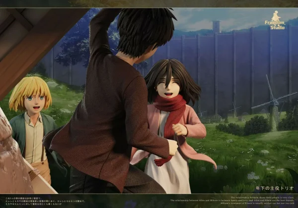 Childhood Eren & Armin & Mikasa - Freedom studio [Pre-sale] - Image 3