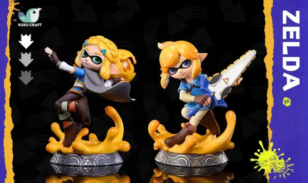 Squid Princess Zelda and Squid Link - KukuCraft Studio [Pre-sale]