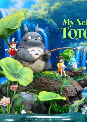 Memory Series 001 Lotus Pond Totoro with LED & Sound - WuYu Studio [Pre-sale]