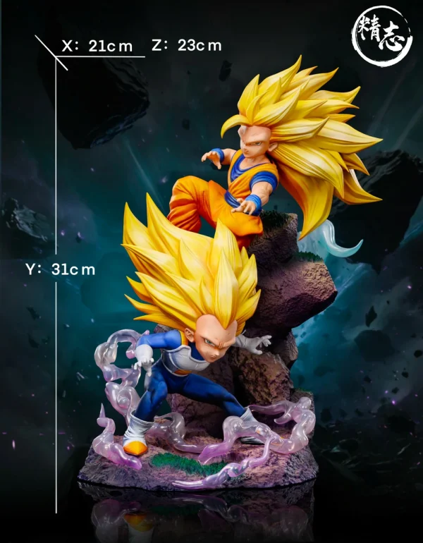 SS3 Goku and Vegeta - Jing Zhi Studio [Pre-sale]