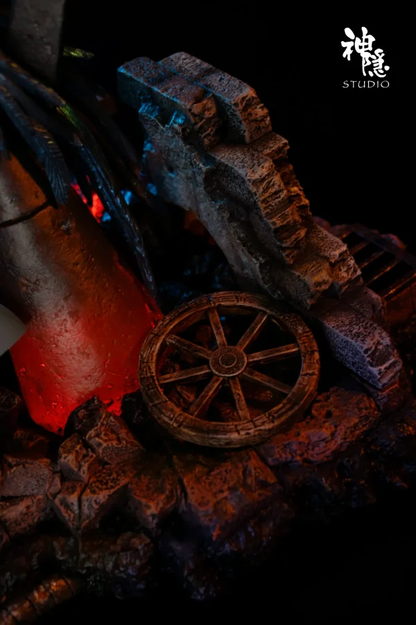 Silhouette Moment Series Embrace in War with LED - ShenYin Studio [Pre-sale] - Image 2