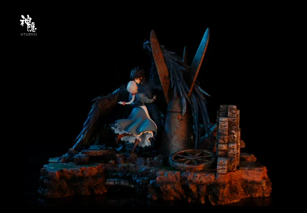 Silhouette Moment Series Embrace in War with LED - ShenYin Studio [Pre-sale] - Image 3