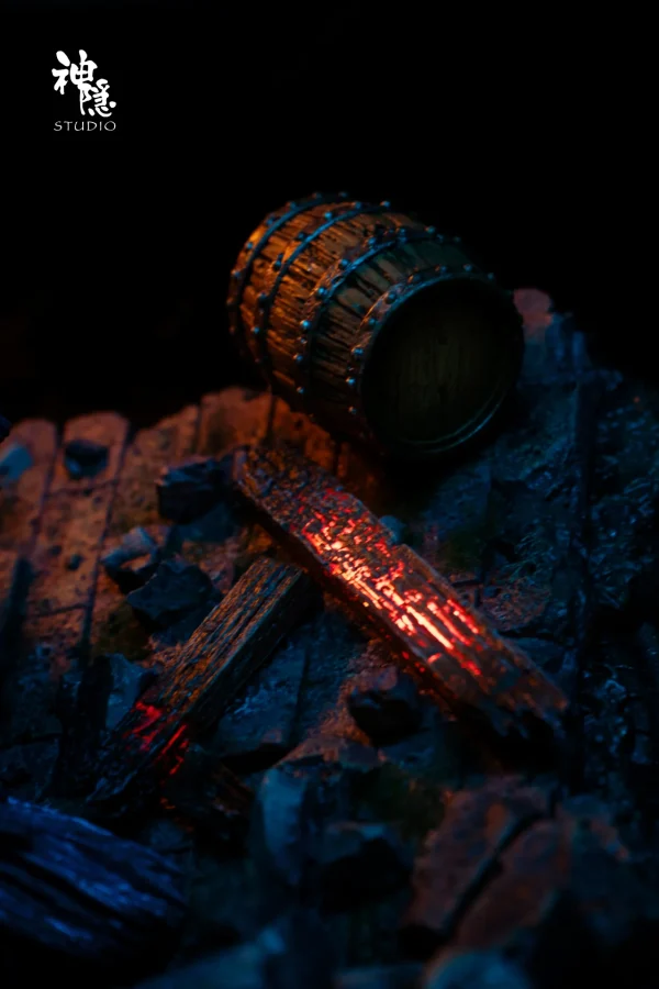 Silhouette Moment Series Embrace in War with LED - ShenYin Studio [Pre-sale] - Image 4