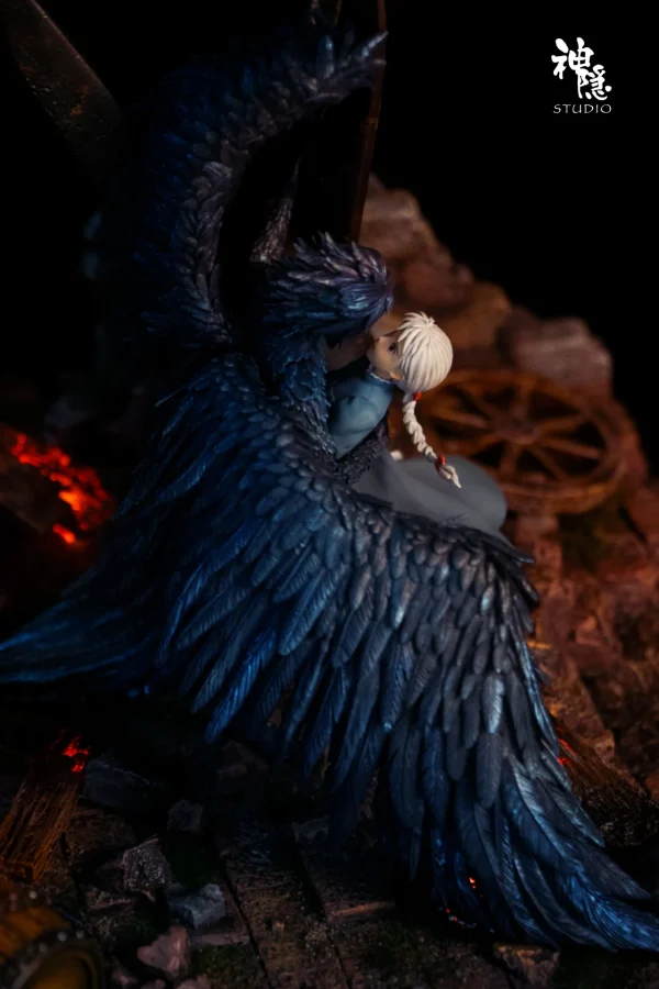 Silhouette Moment Series Embrace in War with LED - ShenYin Studio [Pre-sale] - Image 7