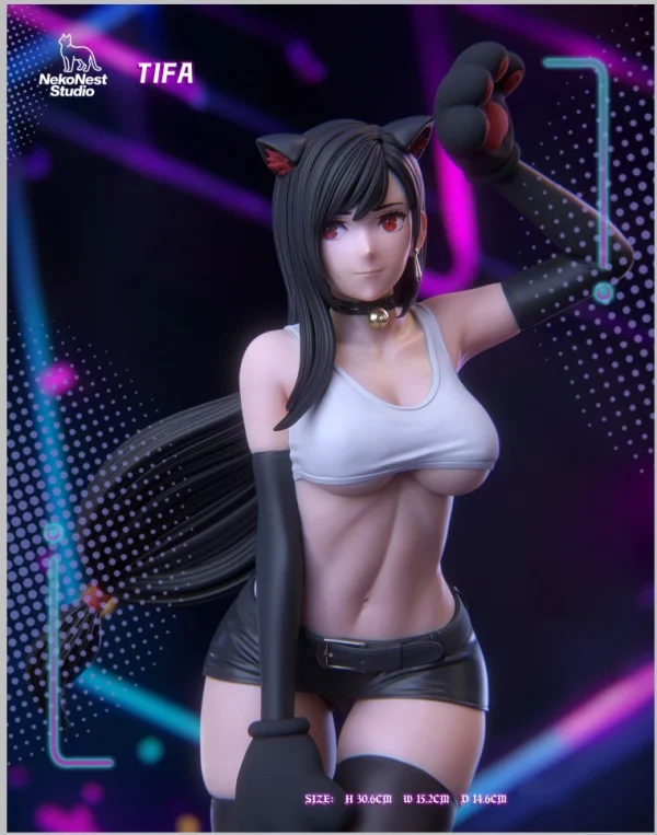 Cat Girl Ver. Tifa Lockhart - NekoNest Studio [Pre-sale] - Image 3
