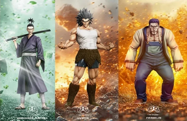 Nobunaga Hazama, Uvogin and Franklin - PG Studio [Pre-sale]