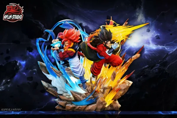 SS4 Gogeta and Vegito with LED - Kylin Studio [Pre-sale] - Image 2