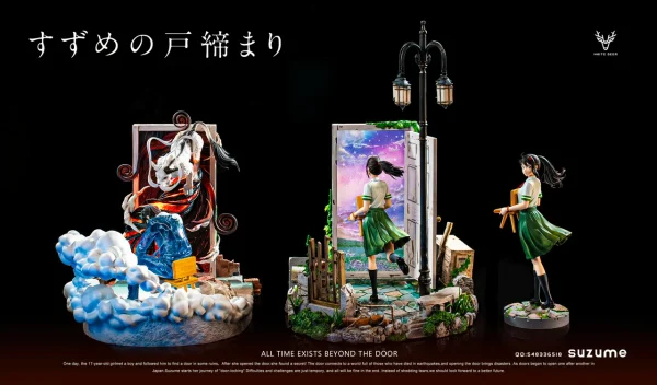 All Time Exists Beyond The Door Suzume Iwato with LED and Sound - White Deer Studio [Pre-sale] - Image 7