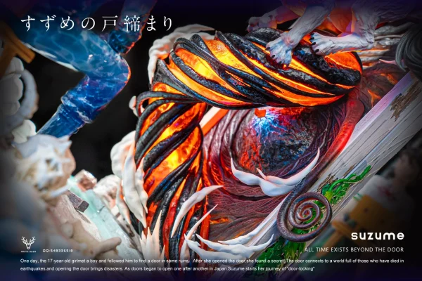 All Time Exists Beyond The Door Suzume Iwato with LED and Sound - White Deer Studio [Pre-sale] - Image 8