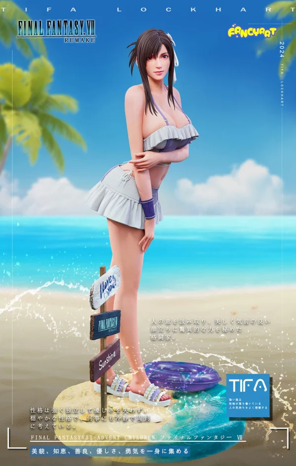 Bikini Series 001 Tifa Lockhart - Fancy Art Studio [Pre-sale] - Image 2