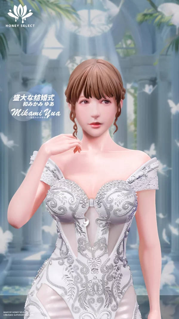 Pure White Dressed Mikami Yua - Honey select Studio [Pre-sale] - Image 6