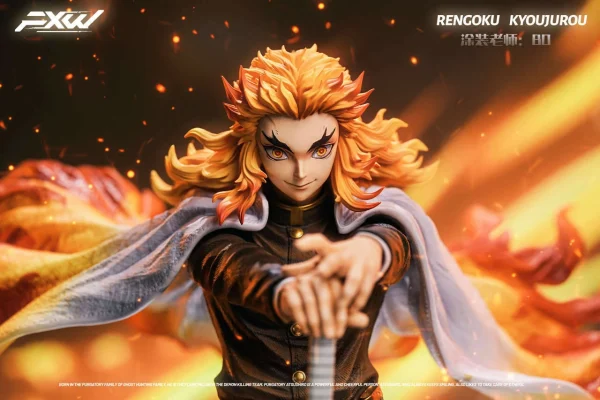 Rengoku Kyojuro with LED - FXW Studio [Pre-sale] - Image 3