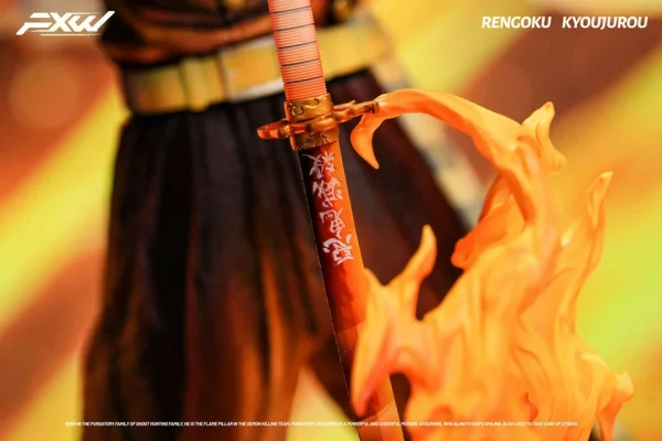 Rengoku Kyojuro with LED - FXW Studio [Pre-sale] - Image 4
