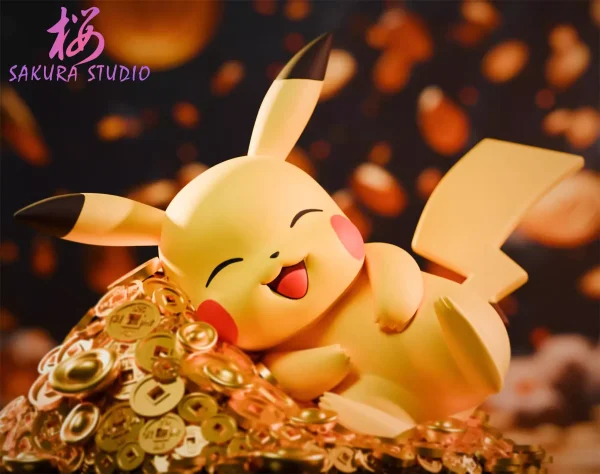 Rich Sleeping Pikachu 2.0 - Sakura Studio [Pre-sale] - Image 2