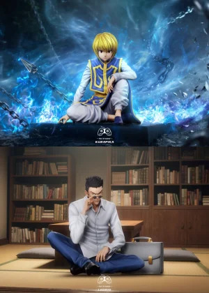 Sitting Leorio PaladiKnight and Kurapika - PG Studio [Pre-sale]