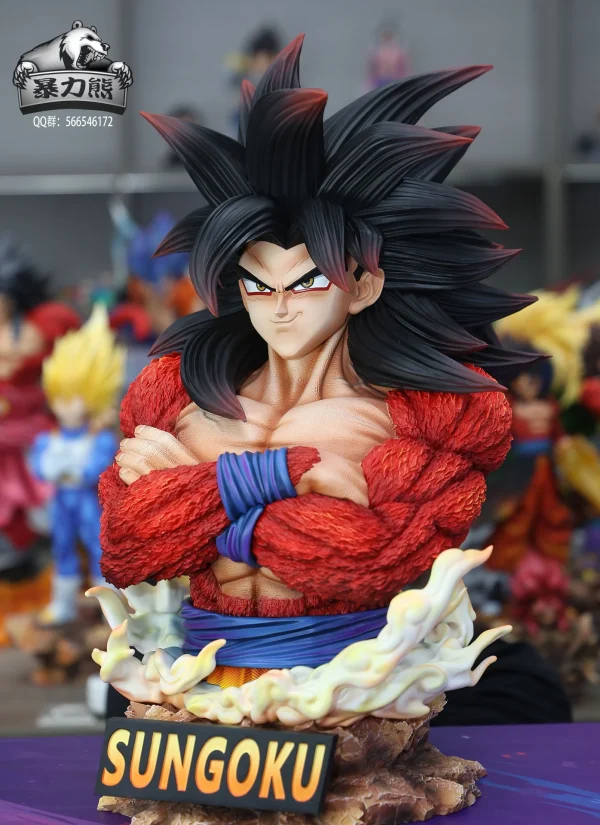 Bust of SS4 Goku - Violent Bear Studio [Pre-sale]