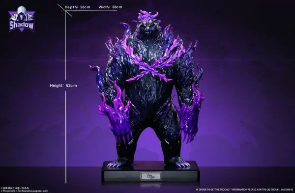 Shadow Bear with LED - Shadow Studio [Pre-sale] - Image 2